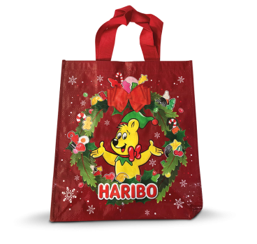 BOLSA RAFIA NAVIDAD