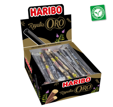 REGALIZ ORO EXPOSITOR 75 U