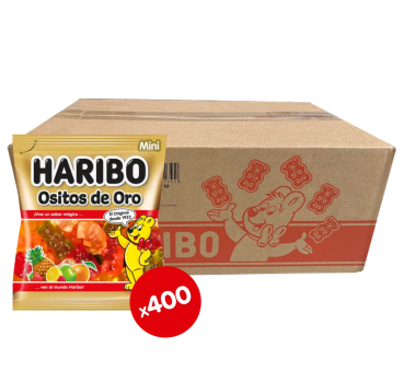 Caja Mini Ositos 400 unidades x 10 G